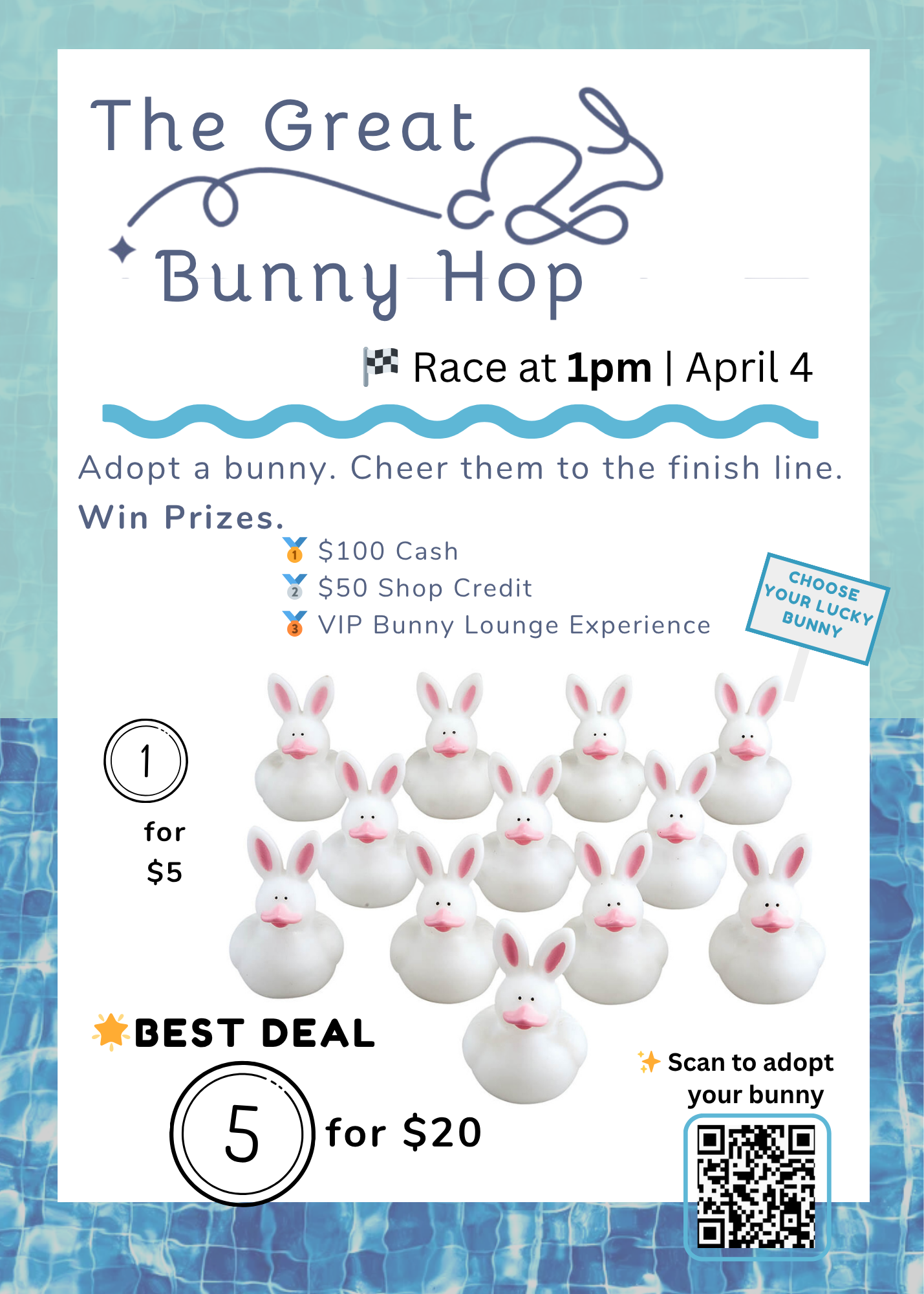 Campaign cover image for The Great Bunny Hop 2026