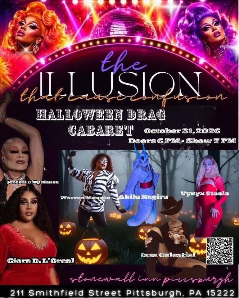 Campaign cover image for The Illusion That Causes Confusion: HALLOWEEN DRAG CABARET