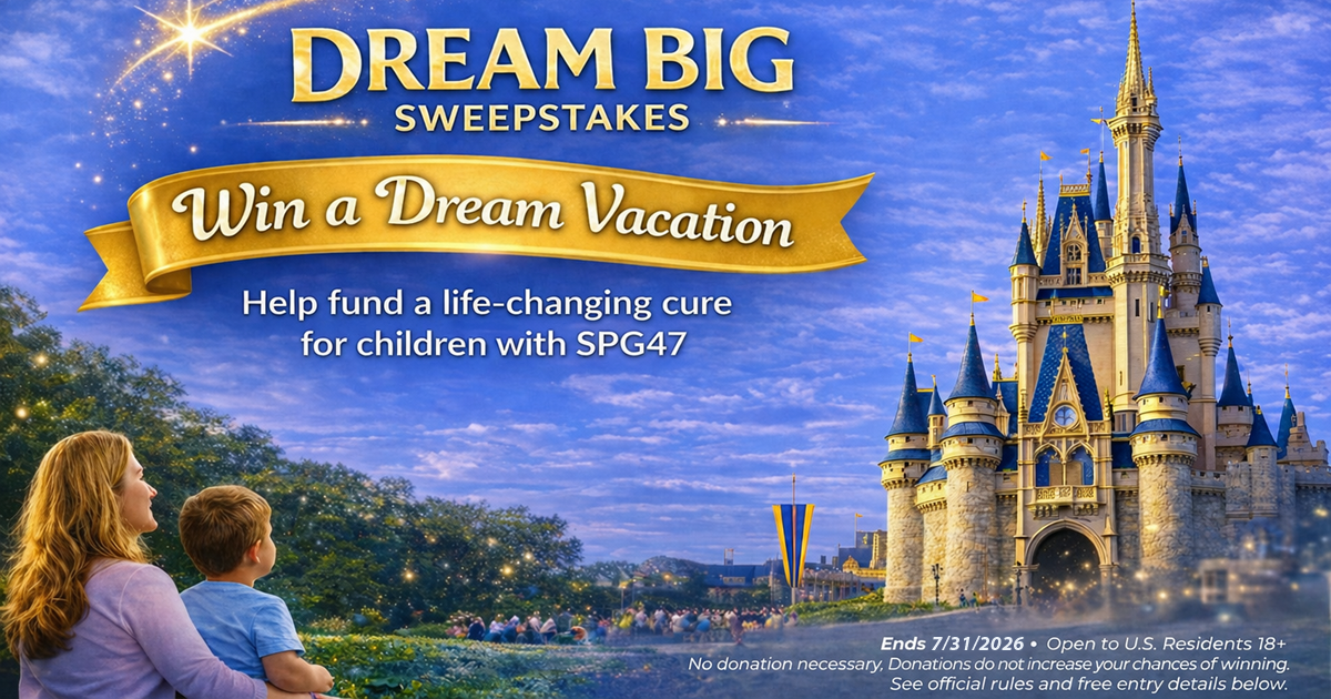 Campaign cover image for Cure SPG47 Dream Big Sweepstakes