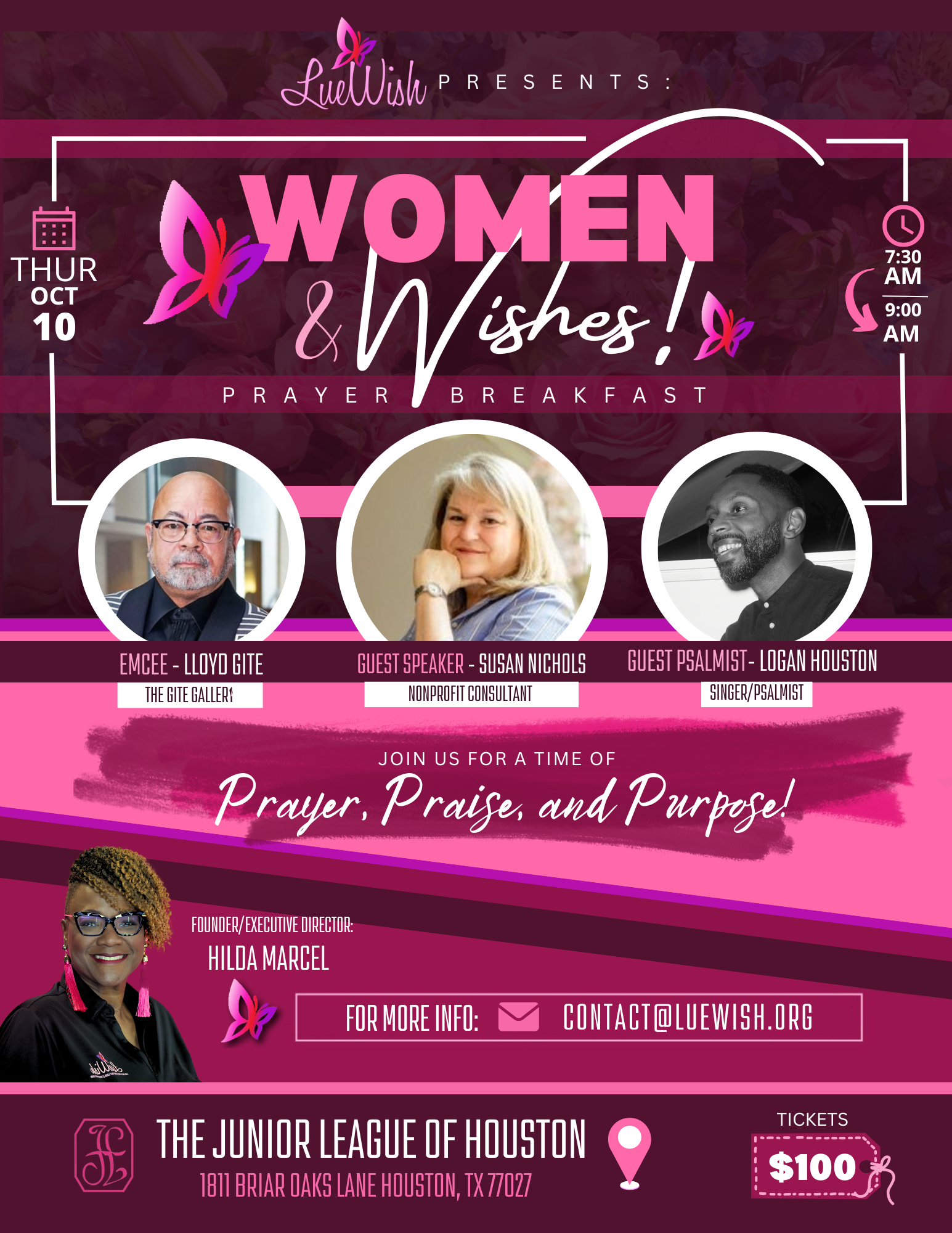 Campaign cover image for LueWish Women and Wishes Prayer Breakfast and Silent Auction