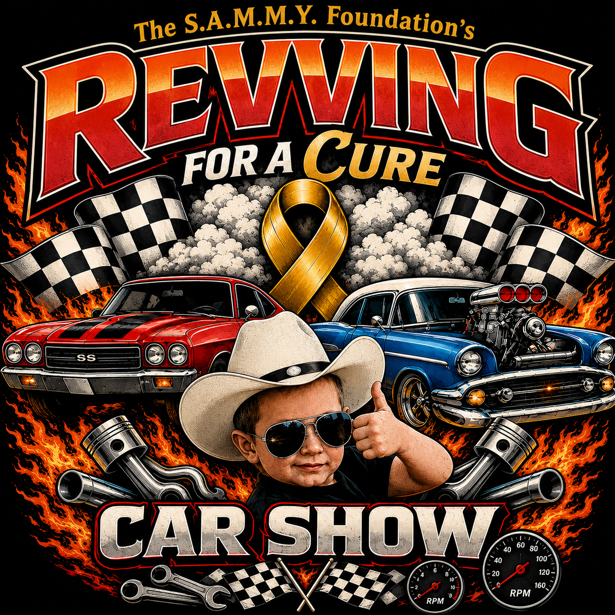 Campaign cover image for Revving for a cure car show