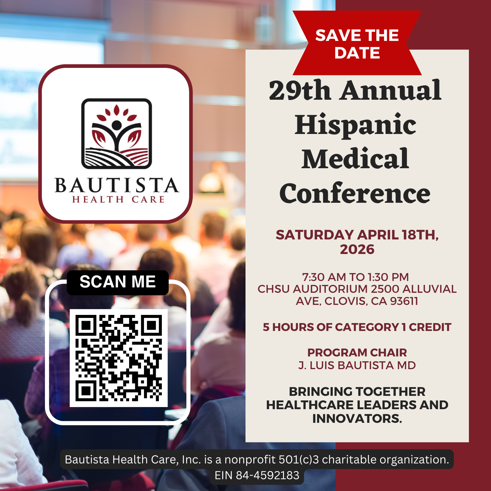 Campaign cover image for 29th Annual Hispanic Medical Conference 2026