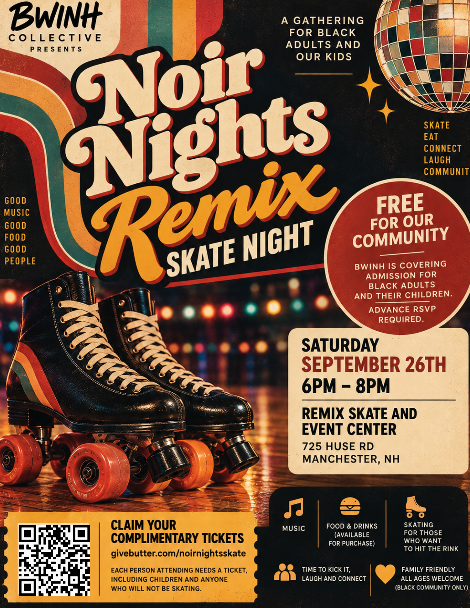 Campaign cover image for Noir Nights: Remix Skate Night