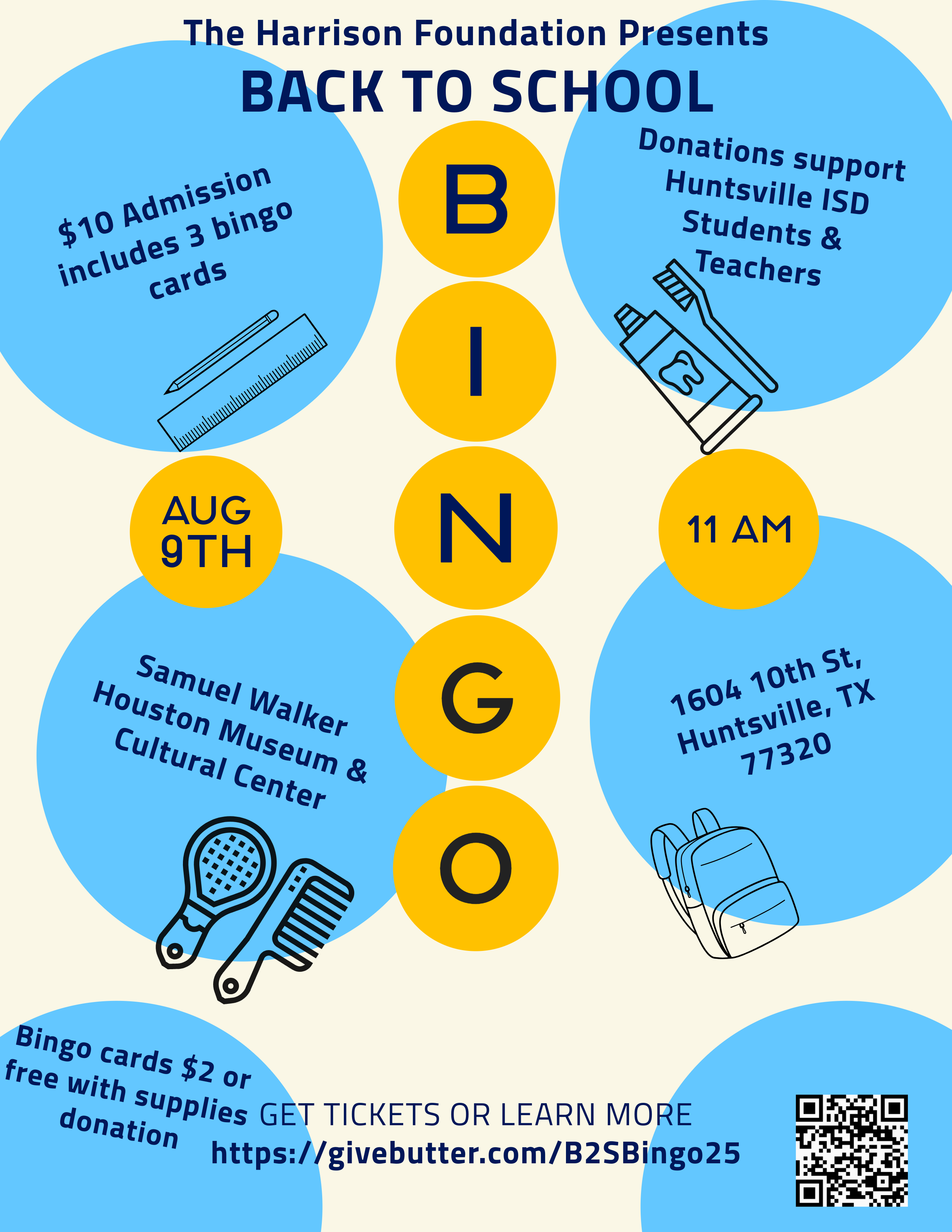 Campaign cover image for Back to School Bingo