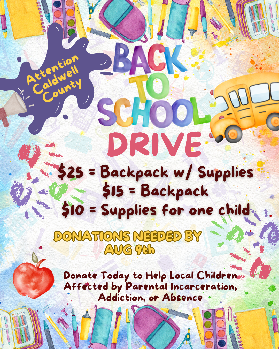 Campaign cover image for NCFamU Back To School Drive