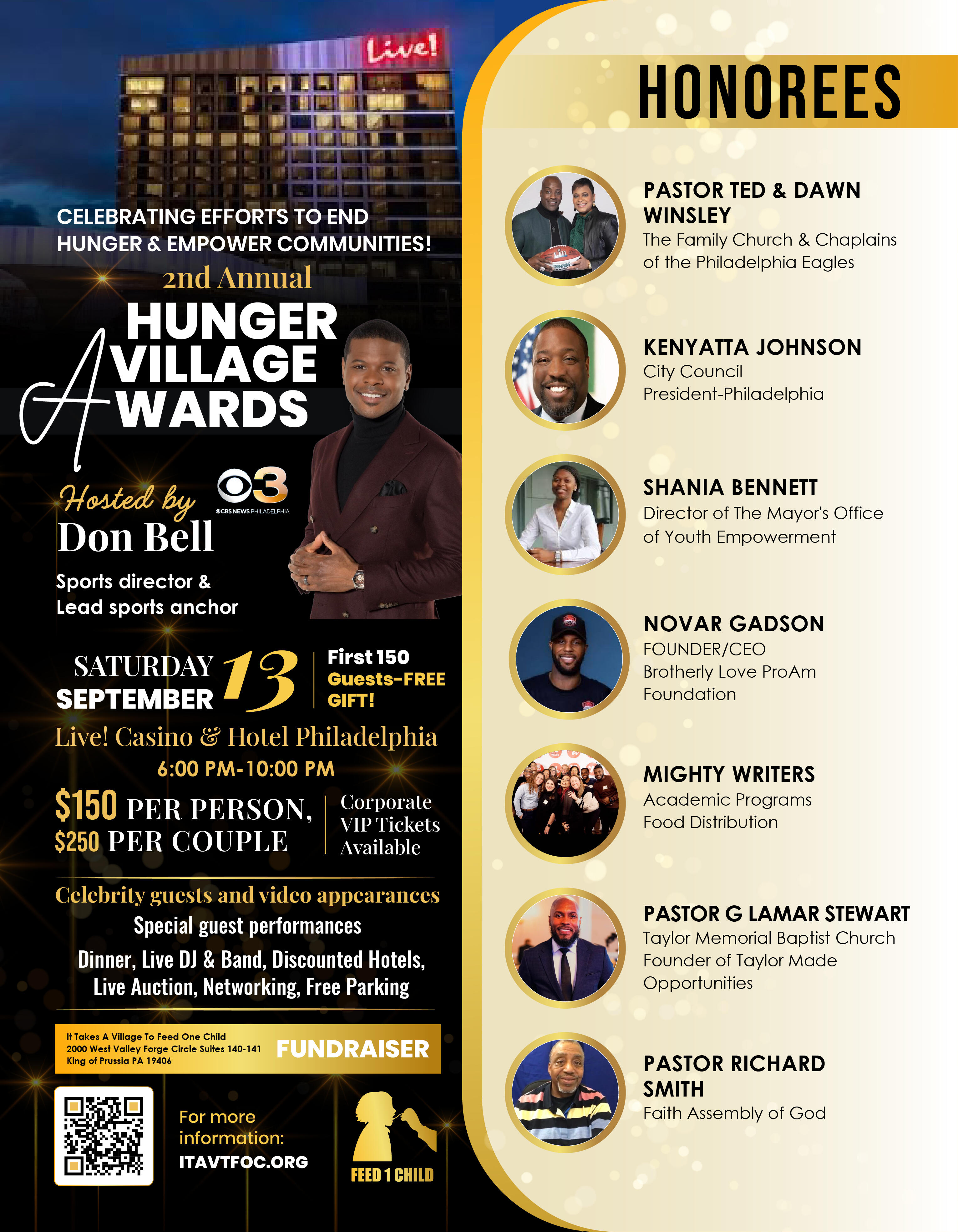 Campaign cover image for HUNGER VILLAGE AWARDS EVENT-2025