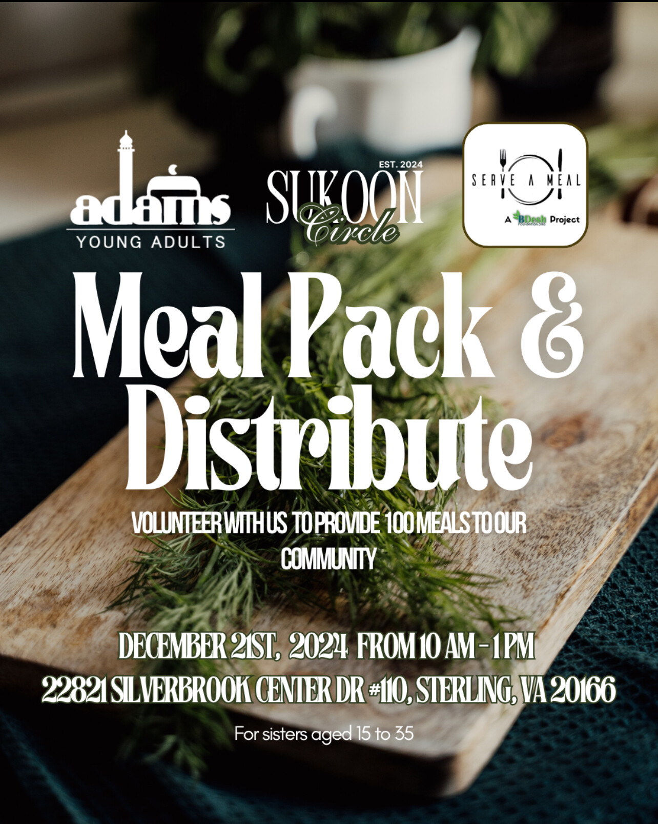 Campaign cover image for Sukoon Circle x Bdesh Kitchen: Meal Creation and Distribution