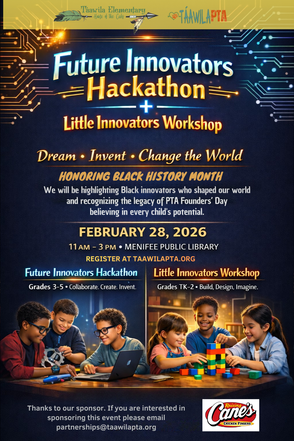 Campaign cover image for Future Innovators Hackathon
