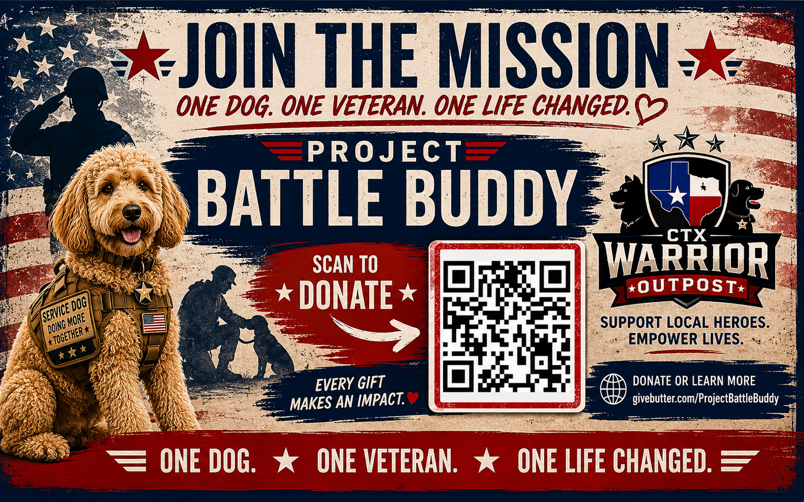 Campaign cover image for CTX Warrior "PROJECT BATTLE  BUDDY"