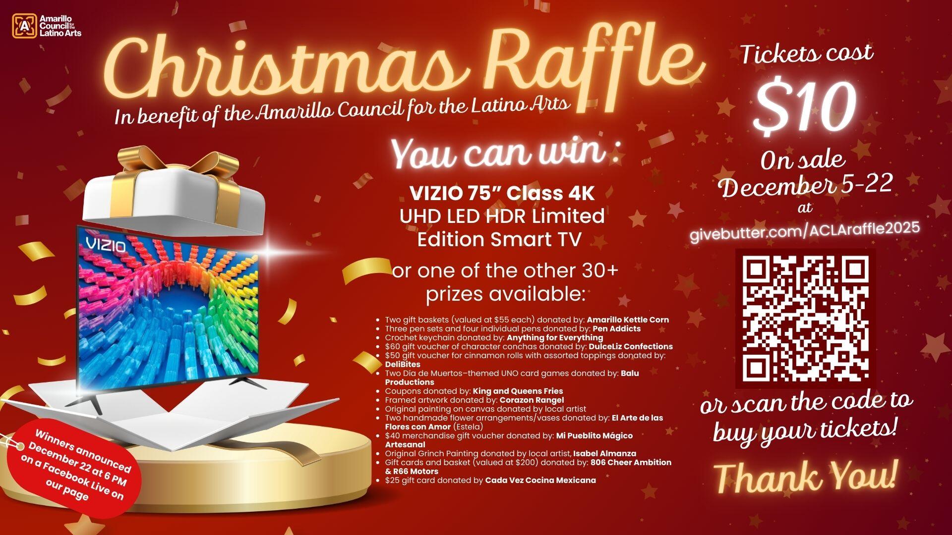 Campaign cover image for ACLA Christmas Raffle