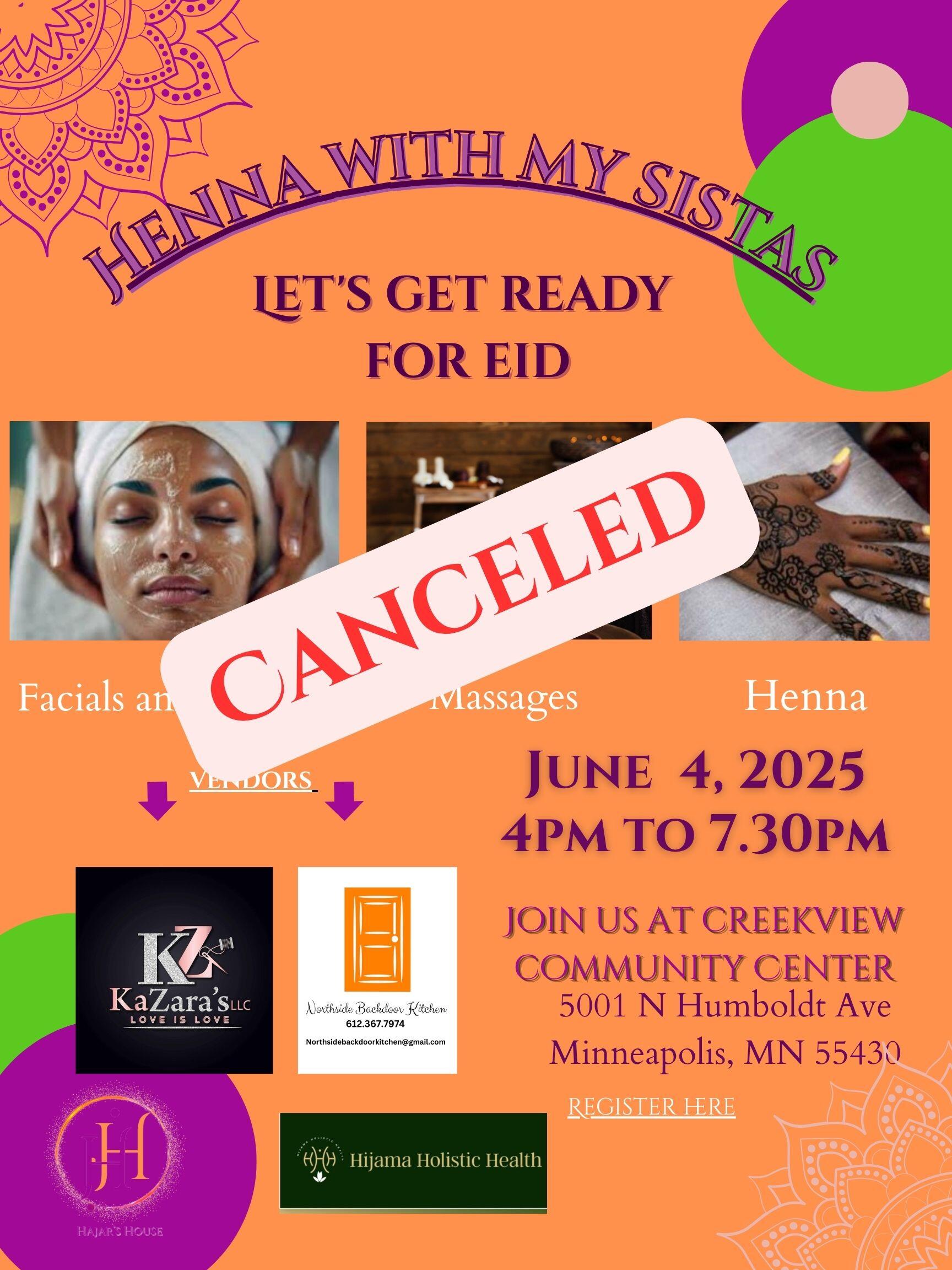 Campaign cover image for Henna With My Sisters