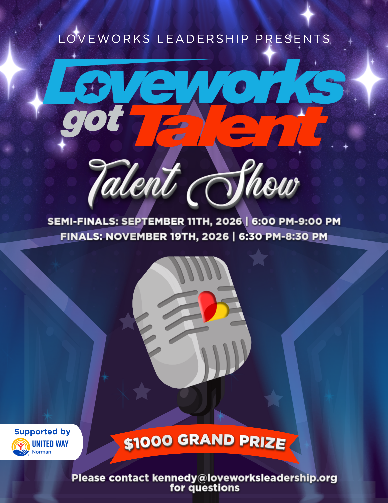 Campaign cover image for Loveworks Got Talent 2026