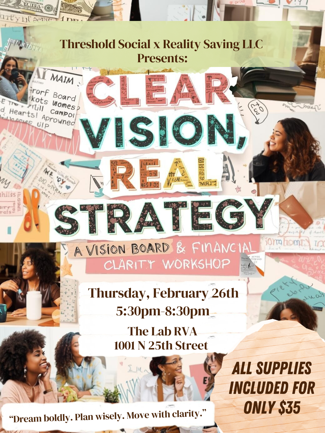 Campaign cover image for Clear Vision, Real Strategy
