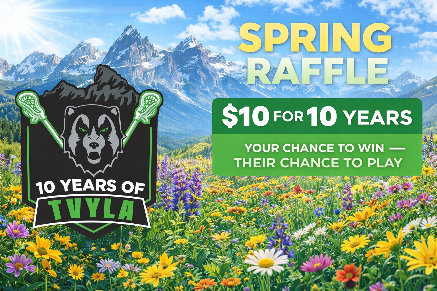 2026 Teton Valley Youth Lacrosse Spring Raffle | Teton Valley Youth ...