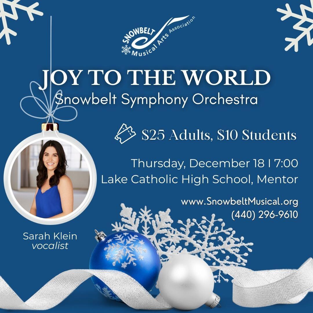 Campaign cover image for Snowbelt Symphony: Joy to the World