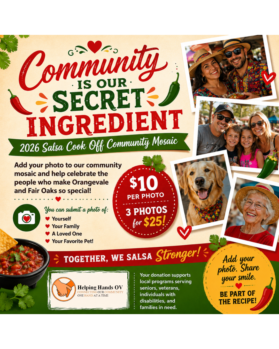 Campaign cover image for The Community Salsa Mosaic