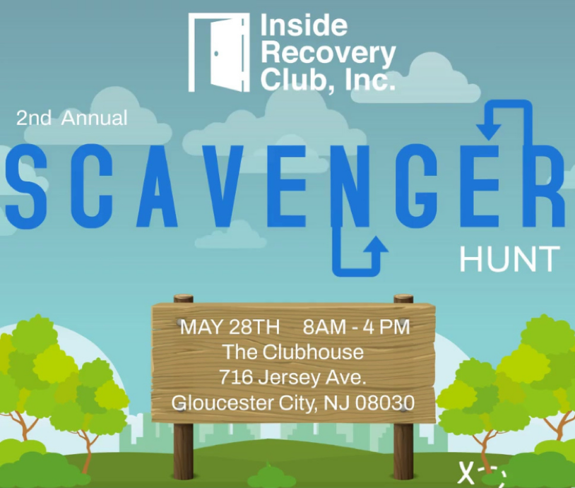 Campaign cover image for Inside Recovery Club, Inc. Scavenger Hunt