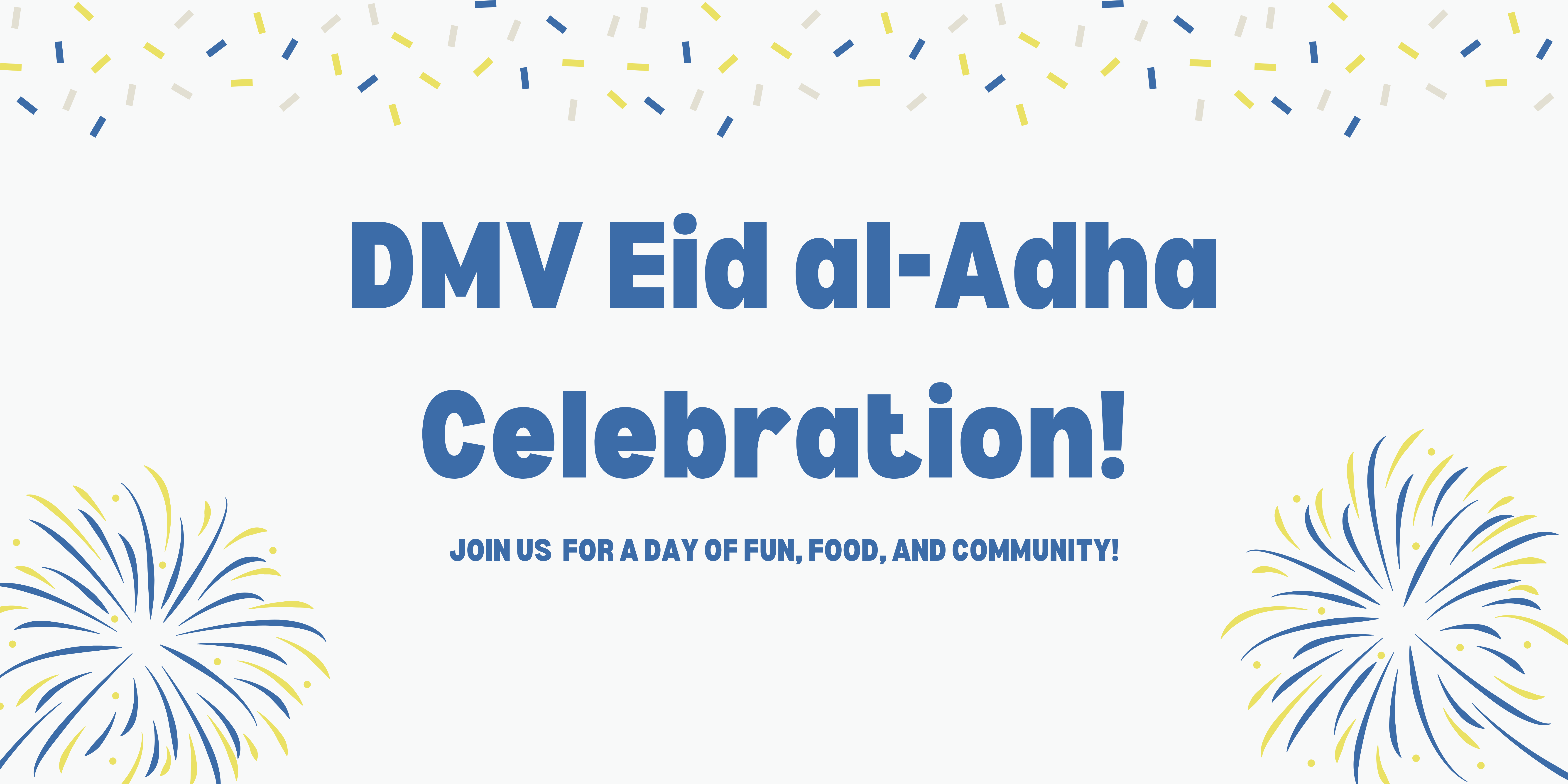 Campaign cover image for DMV Eid al-Adha Celebration