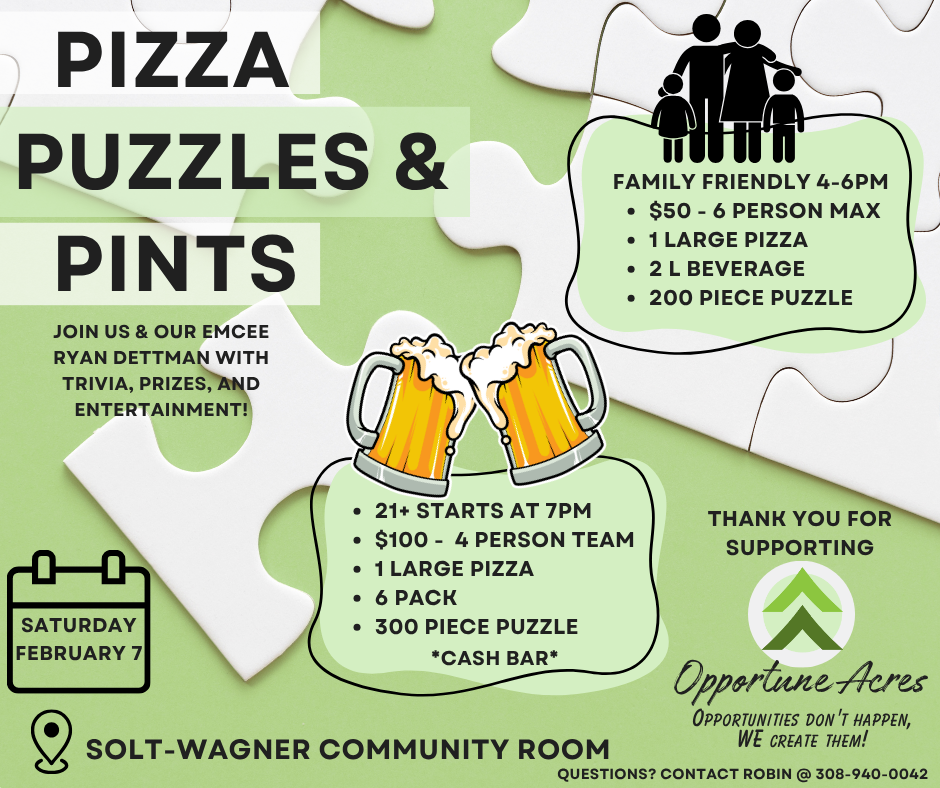 Campaign cover image for 2026 Pizza, Puzzle, & Pints