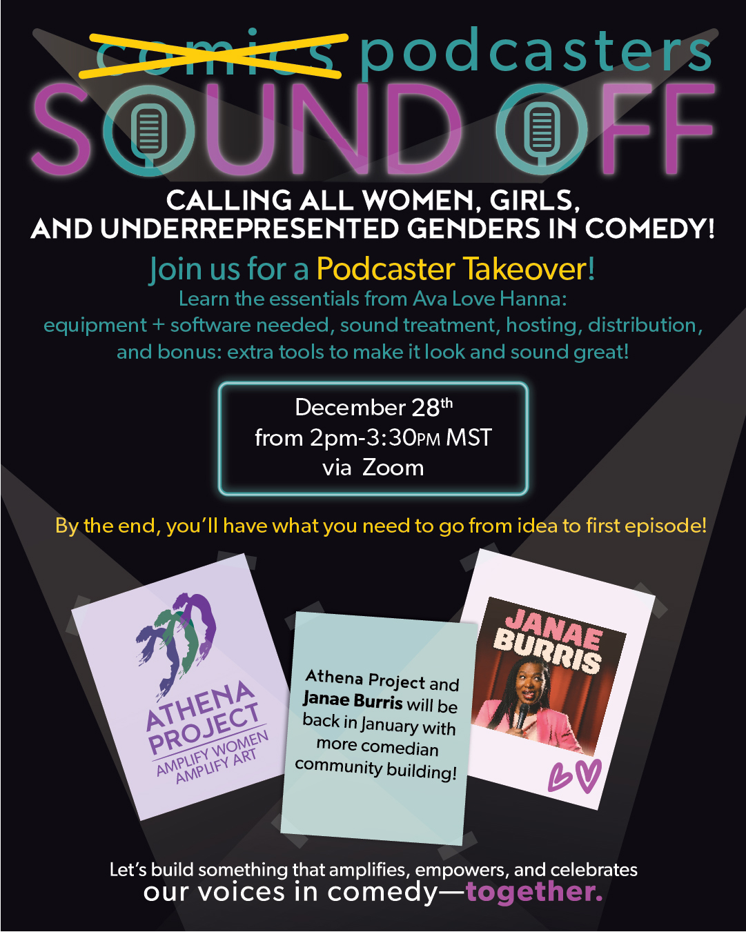 Campaign cover image for Comics Sound Off - December