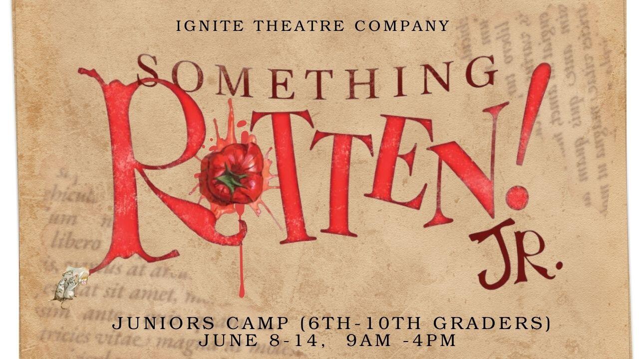Campaign cover image for Something Rotten Jr. (Juniors Camp 6th-10th Grade)