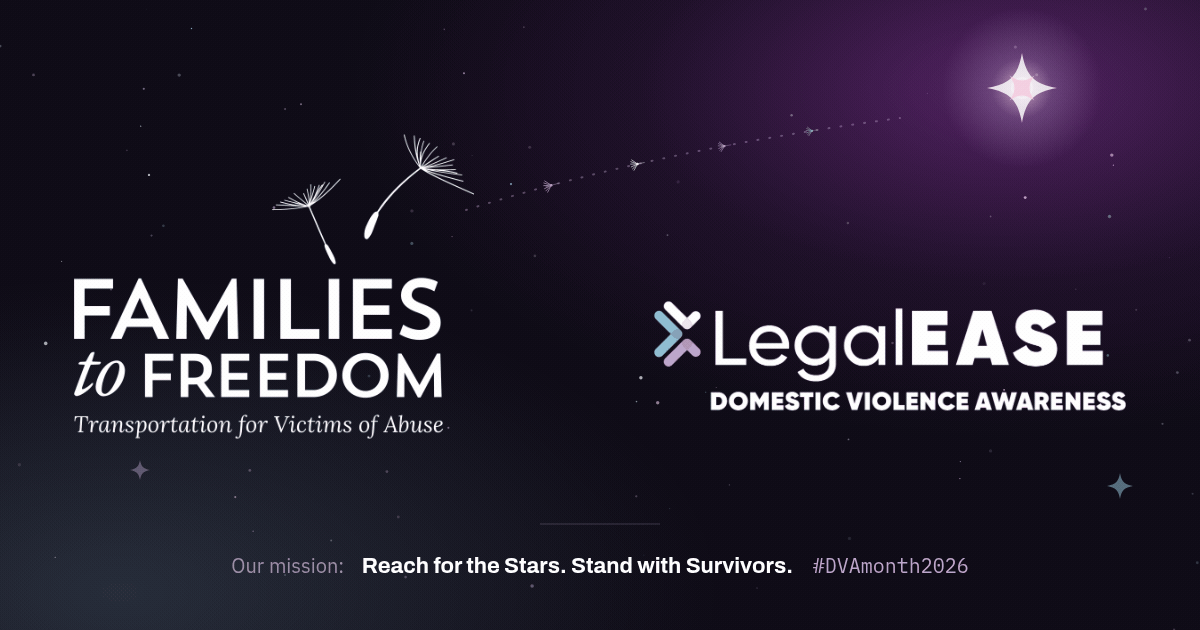 Campaign cover image for LegalEASE 2026 Domestic Violence Awareness Campaign: Supporting Families to Freedom