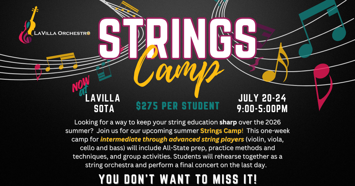 Campaign cover image for LaVilla Summer Strings Camp