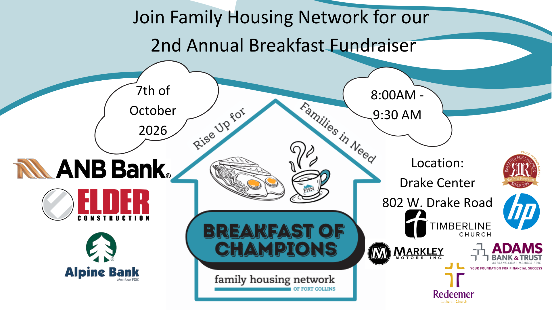Campaign cover image for Breakfast of Champions 2026