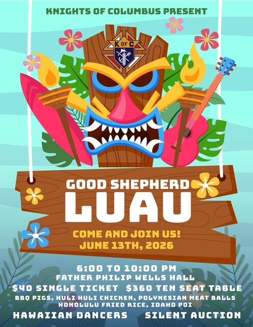Campaign cover image for Knights of Columbus Summer Luau