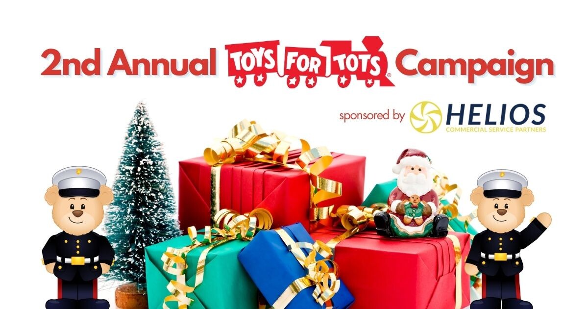 Campaign cover image for Helios Toys For Tots Campaign