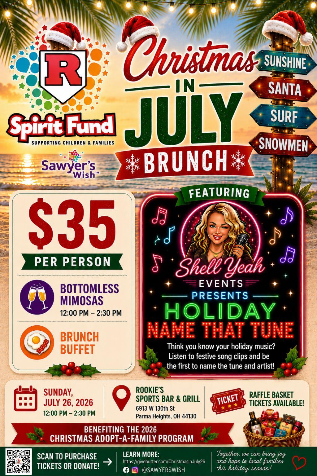 Campaign cover image for Christmas in July Brunch