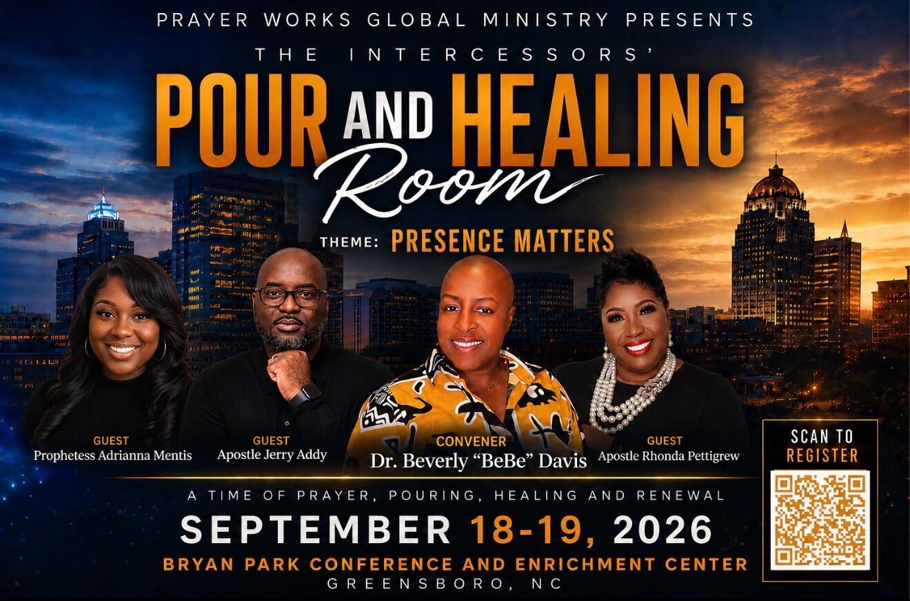 Campaign cover image for The Intercessors' Pour and Healing Room