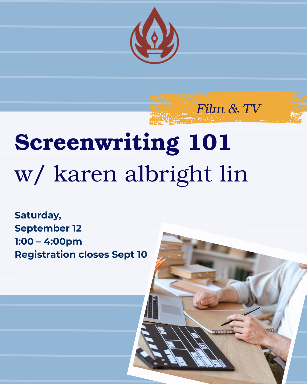 Campaign cover image for Screenwriting 101