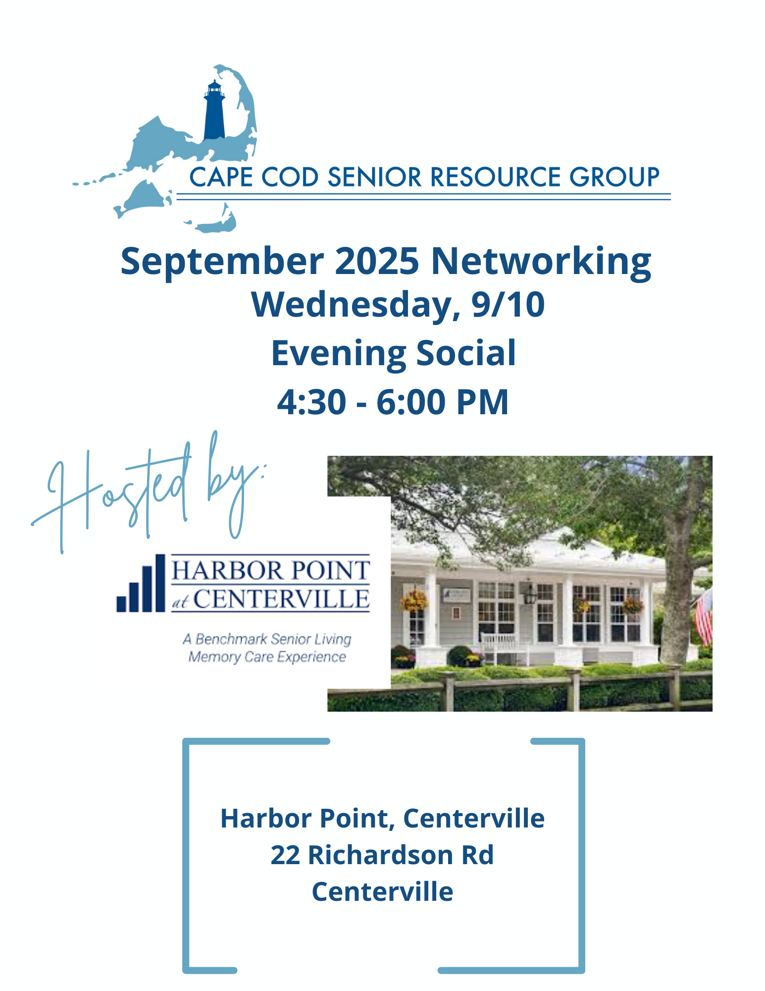 Campaign cover image for CCSRG September 2025 Networking