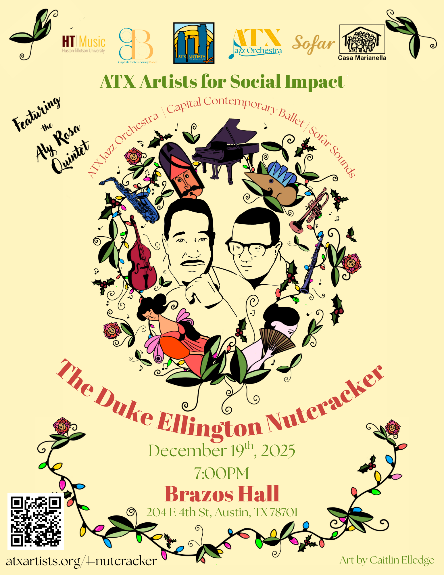 Campaign cover image for The Duke Ellington Nutcracker: An ATX Jazz Ballet