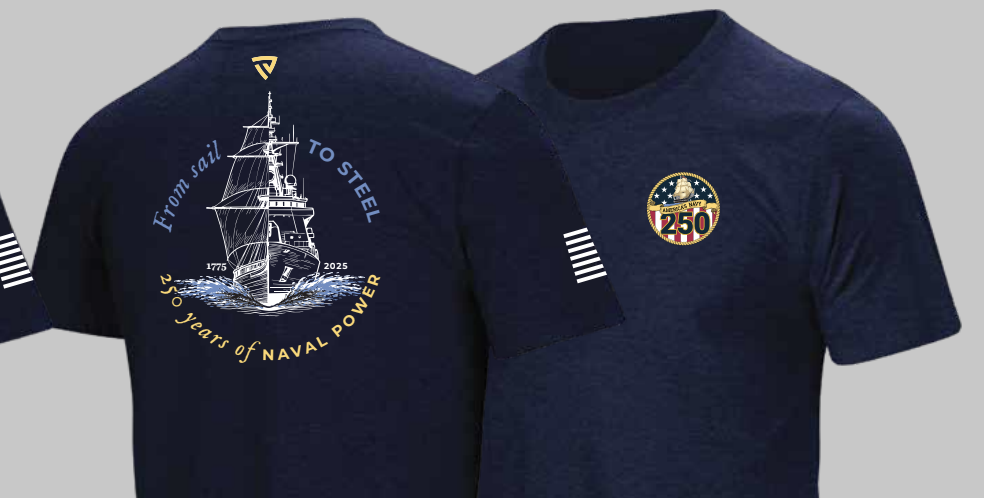 Campaign cover image for 250th Navy Birthday Shirts