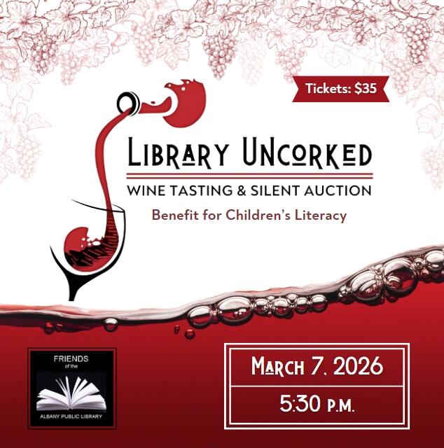 Campaign cover image for Library Uncorked Tickets