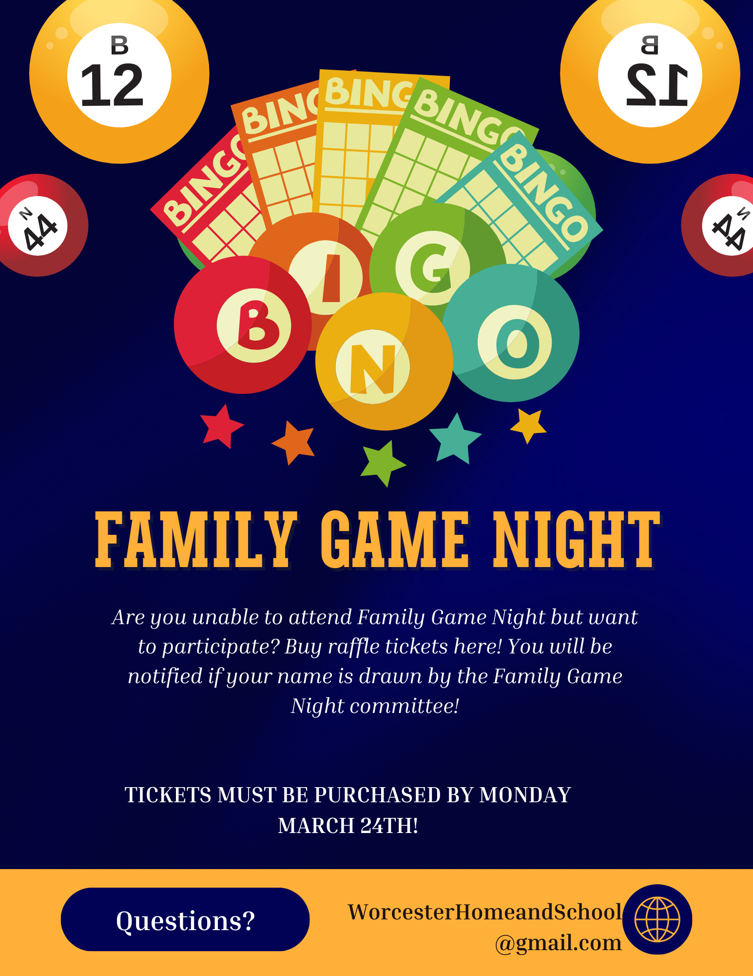 Campaign cover image for Family Game Night Raffle Tickets