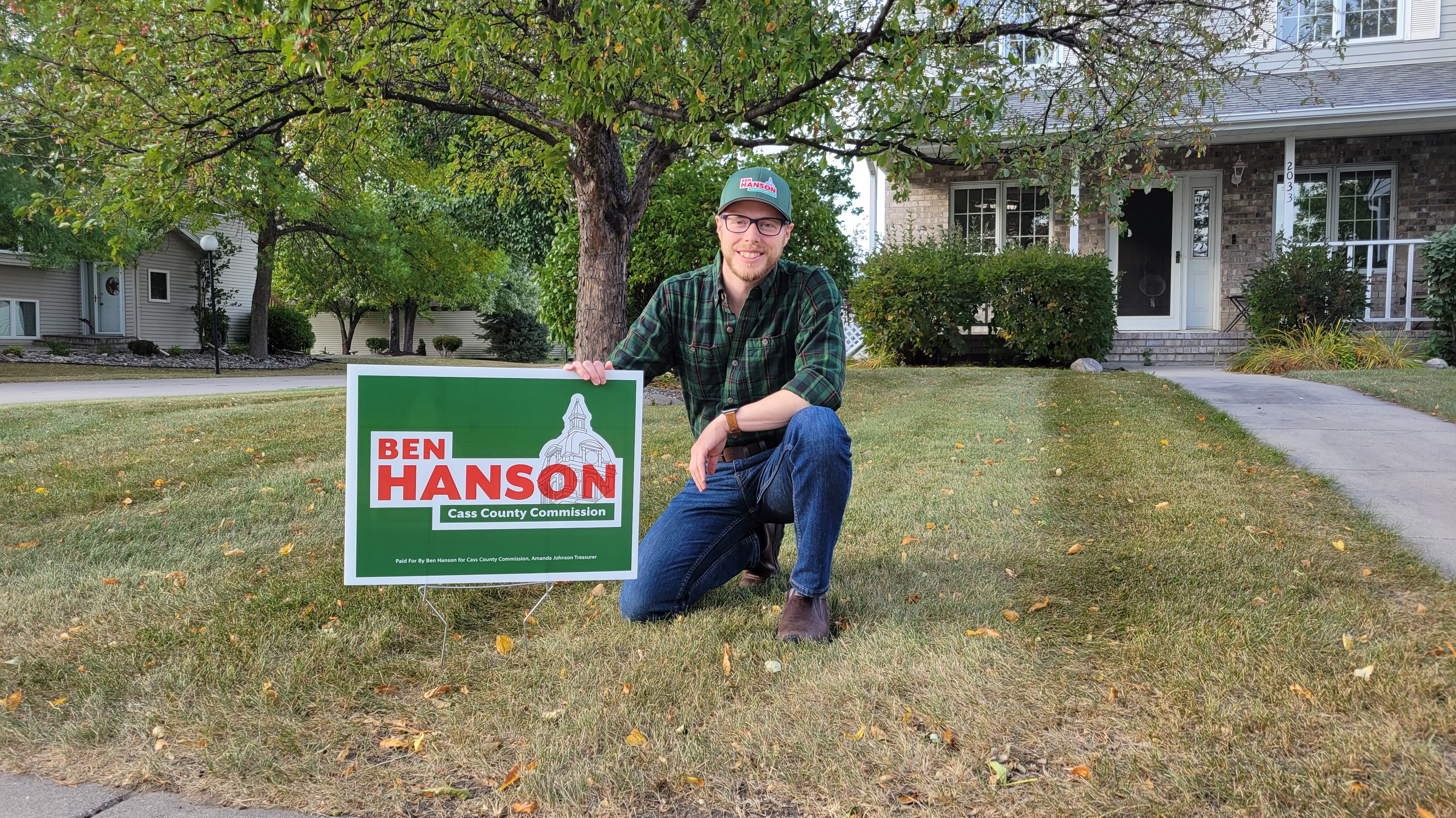 Campaign cover image for Ben Hanson for Cass County Commission