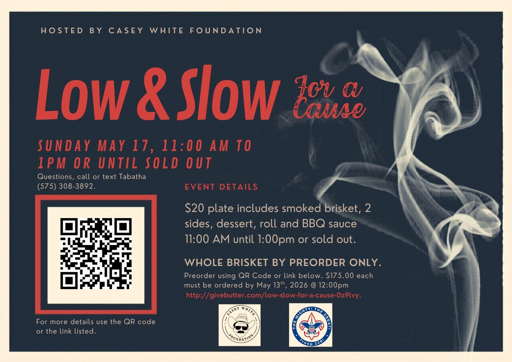 Campaign cover image for Low & Slow for a Cause