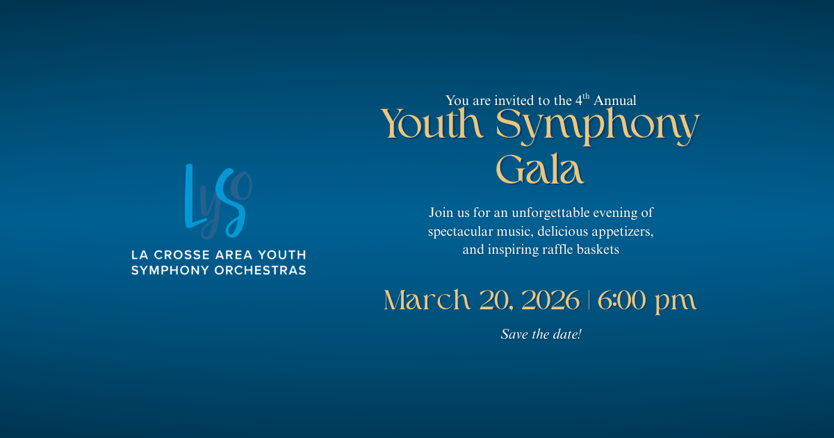 Campaign cover image for 2026 Youth Symphony Gala