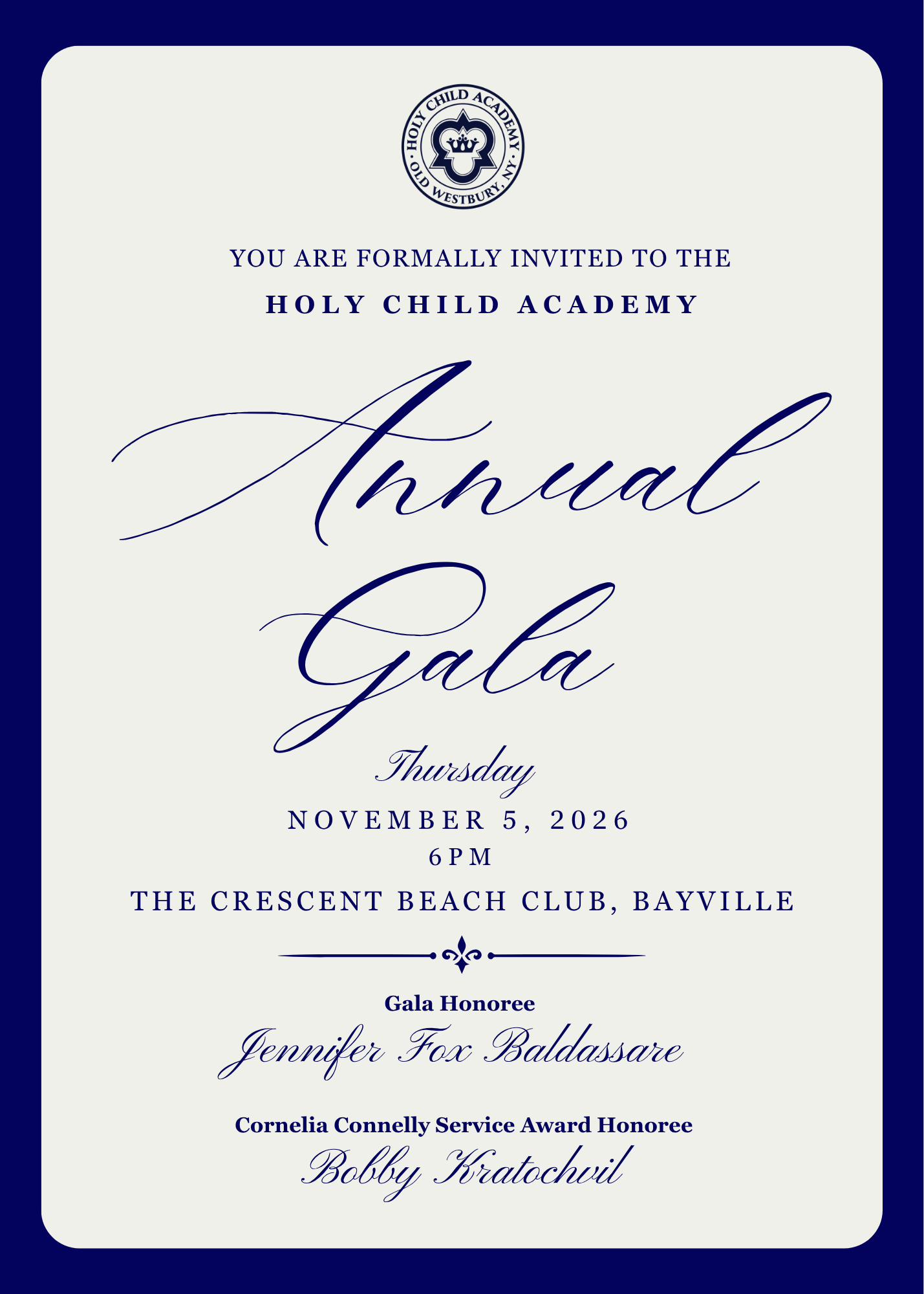 Campaign cover image for Holy Child Academy Annual Gala 2026
