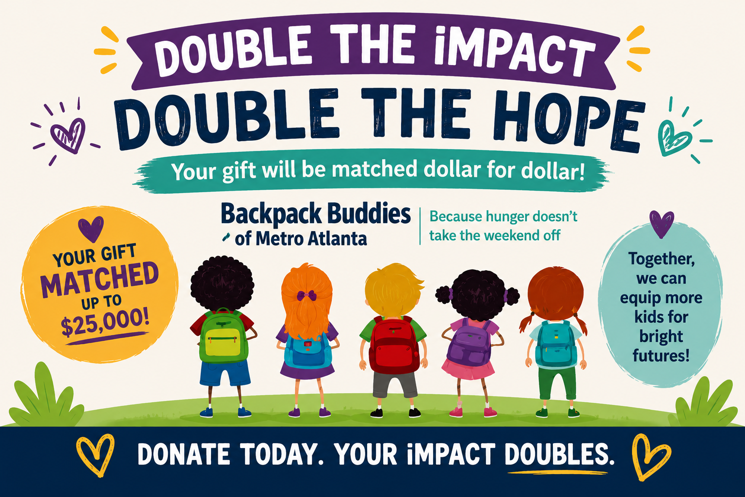 Campaign cover for $25k in 25 Days Match Campaign
