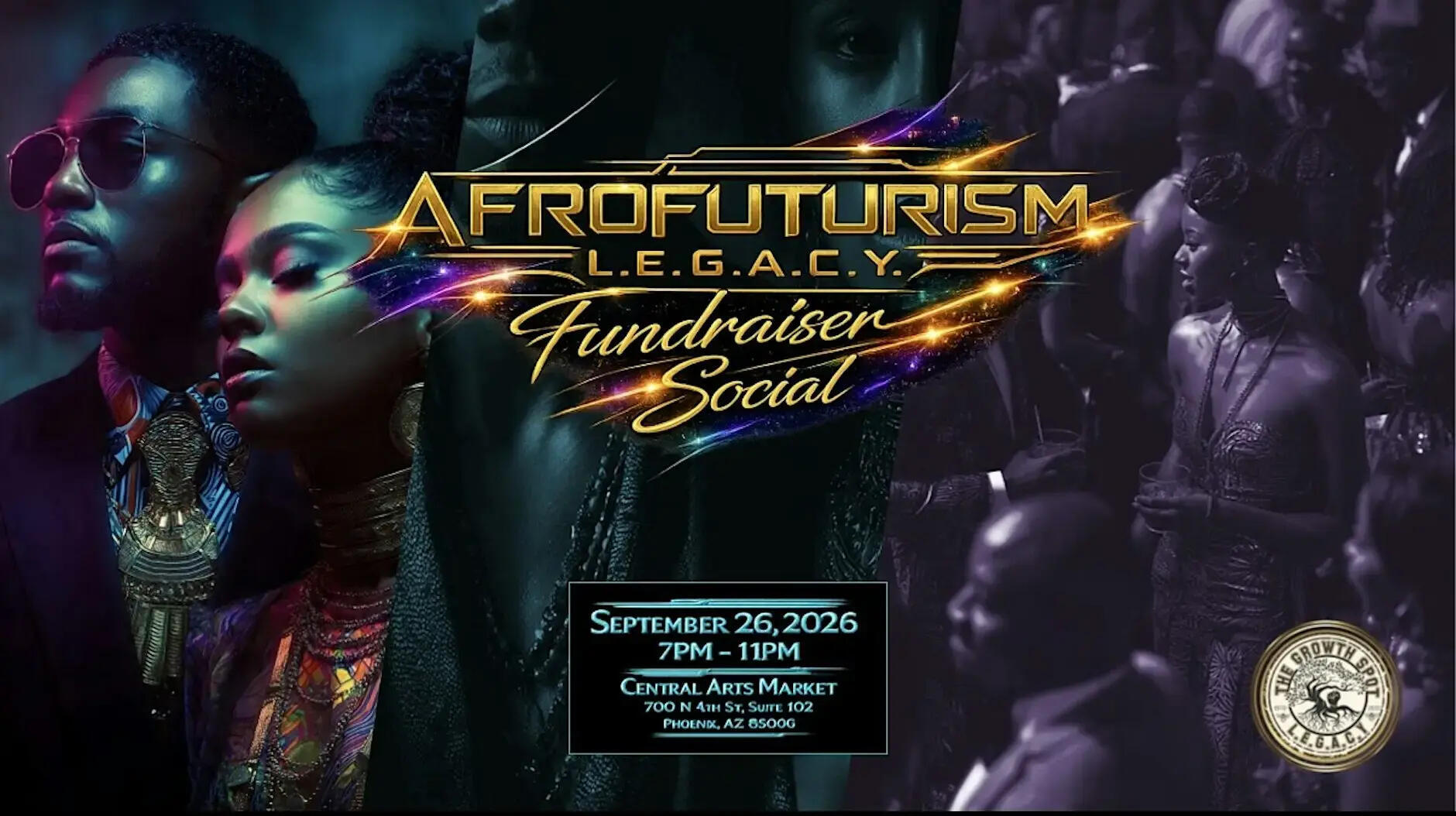 Campaign cover image for Afrofuturism L.E.G.A.C.Y Fundraising Social