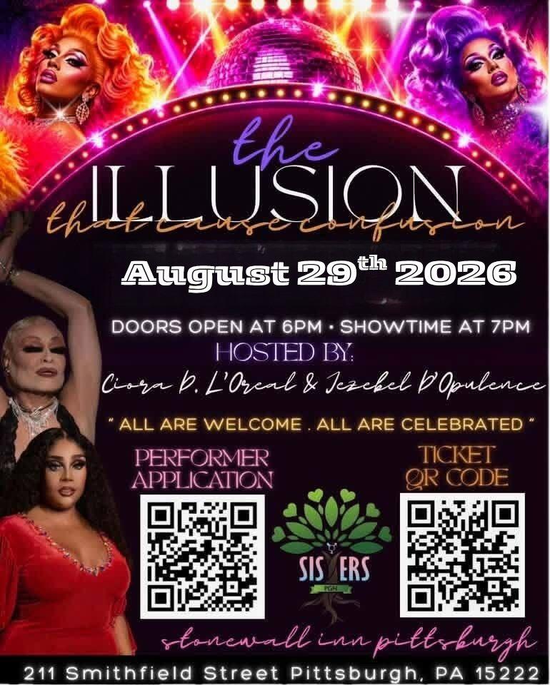 Campaign cover image for The Illusion That Causes Confusion: Summer Spotlight Drag Show