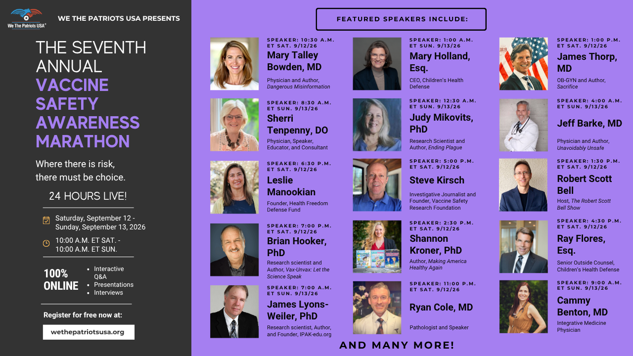 Campaign cover image for The Seventh Annual Vaccine Safety Awareness Marathon Fundraiser