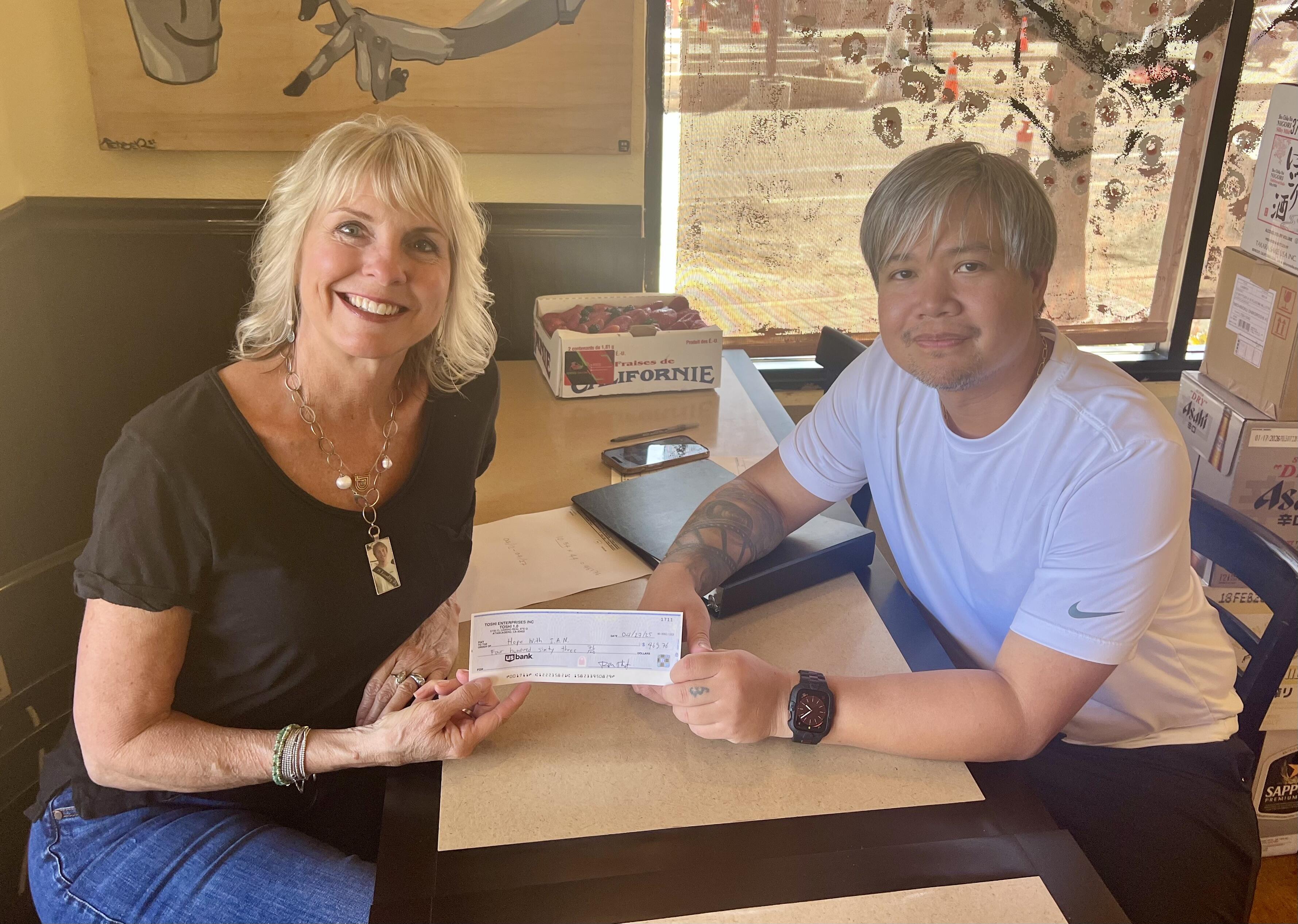 Campaign cover image for Support Hope With I.A.N. Through the Ian Roll