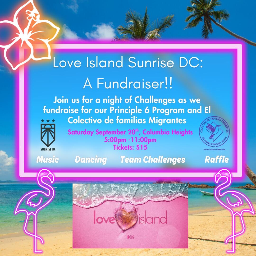 Campaign cover image for Love Island Sunrise DC Fundraiser