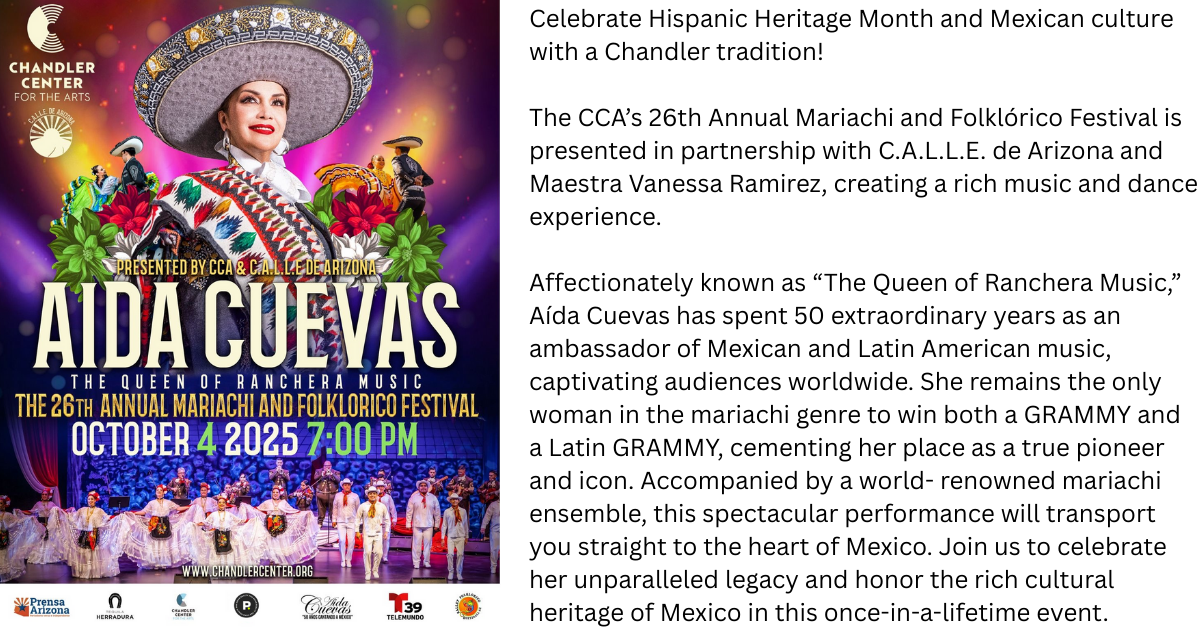 Campaign cover image for 26th Annual Chandler Mariachi & Folklorico Festival