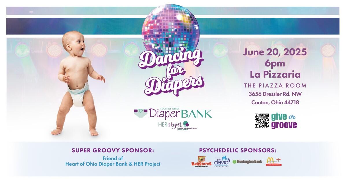 Campaign cover image for Dancing for Diapers 2025